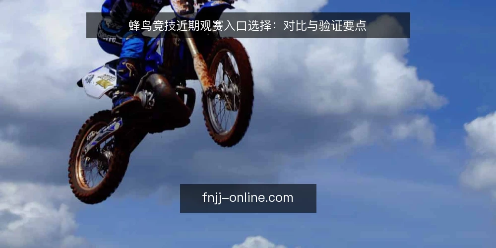 蜂鸟竞技近期观赛入口选择：对比与验证要点 — 选择观赛入口的决策标准 配图